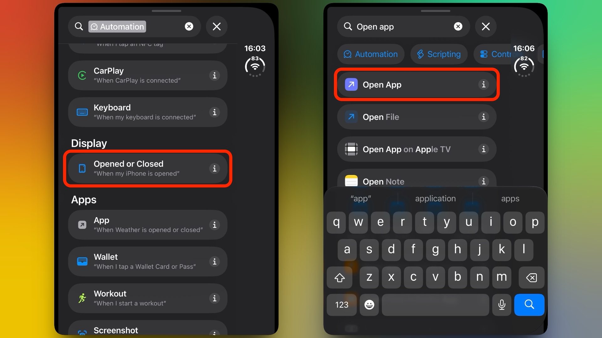 shortcuts