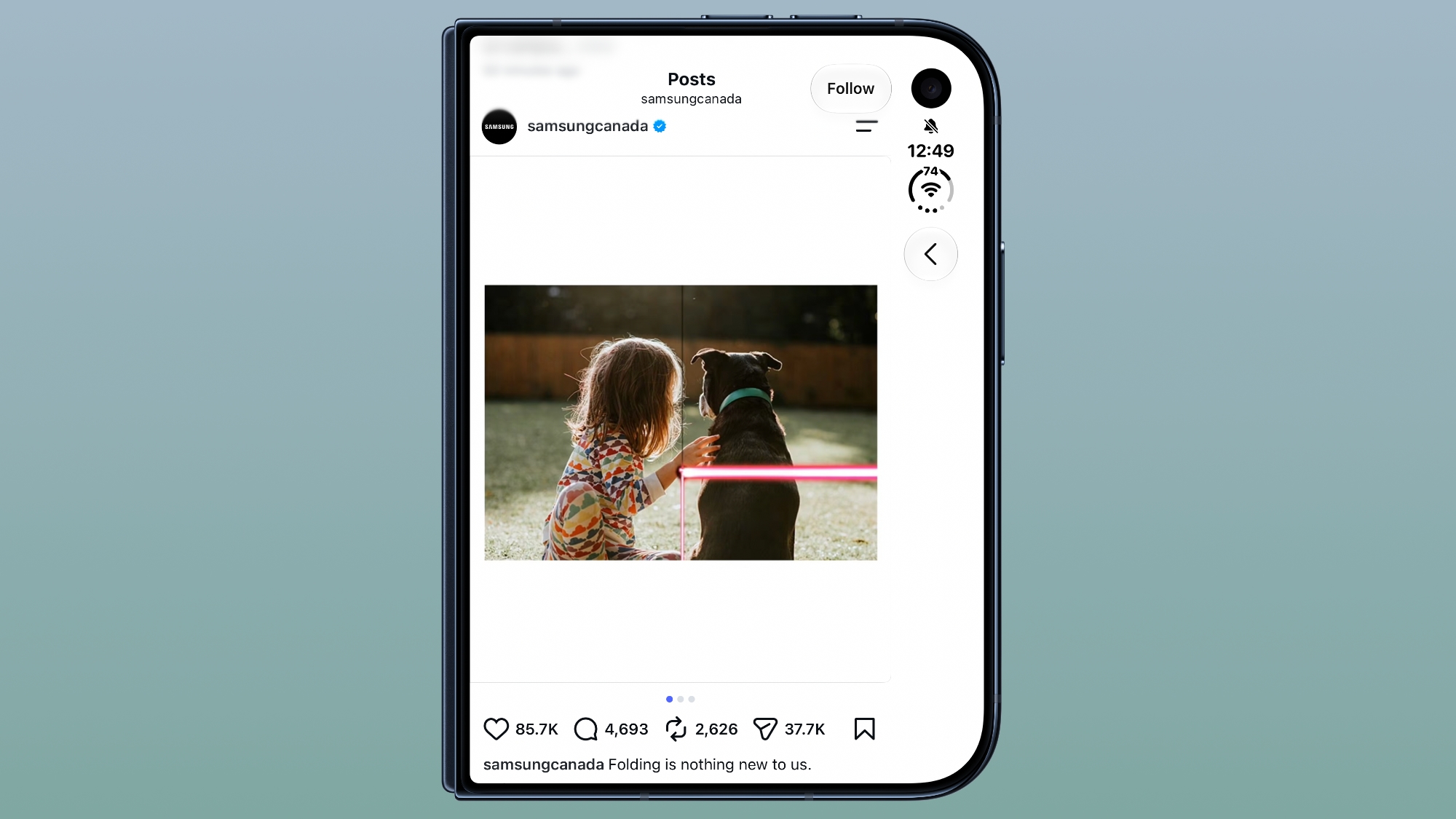 Samsung Mocks iPhone Duo Display Cracks in New Ad Campaign