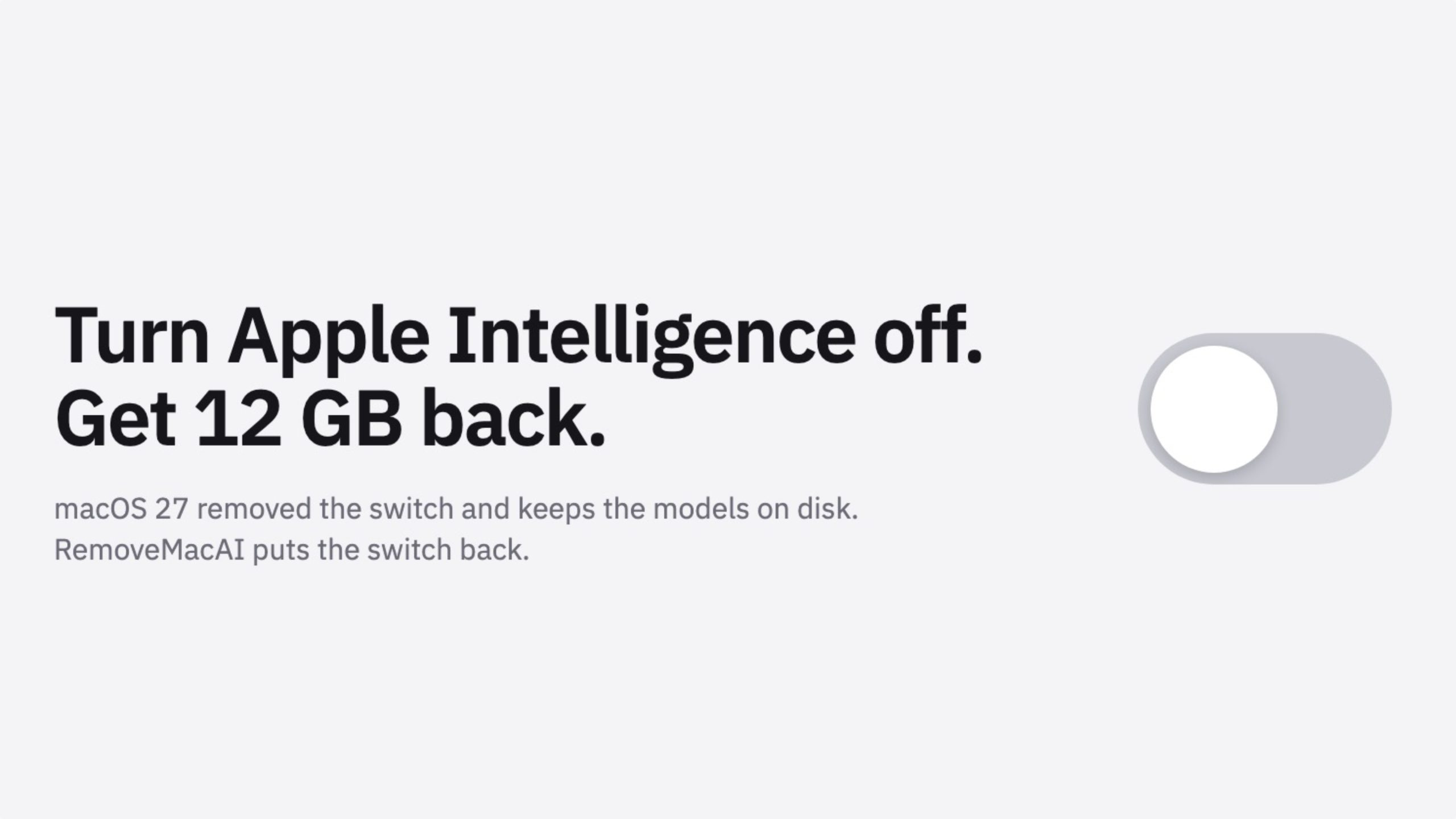 Mac Users Reclaim Storage With New Apple Intelligence Removal Tool