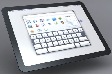 162438 chrome os tablet mockup