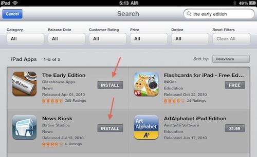 105712 ipad app store install buttons