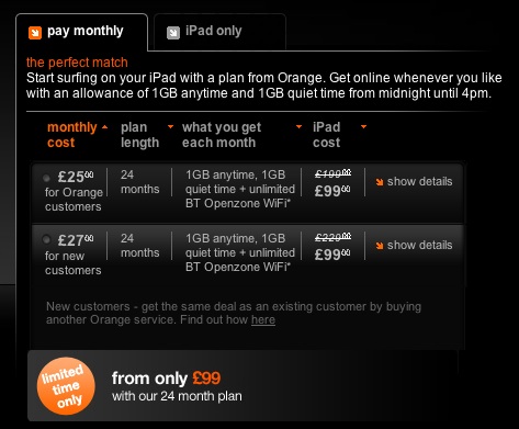 114454 orange uk ipad 99