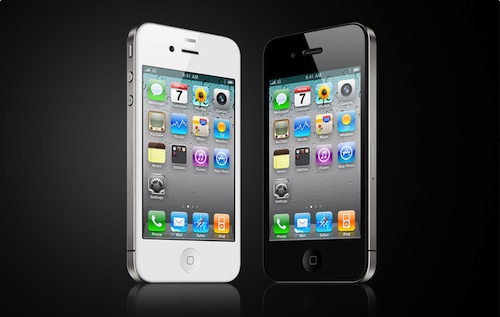 144925 iphone 4 white black