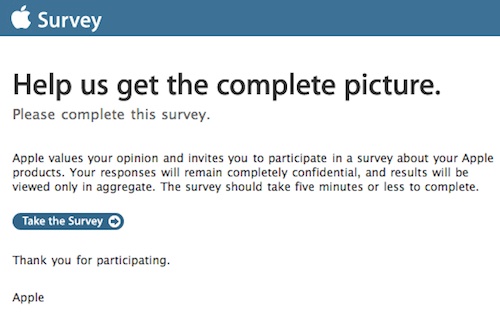 163229 apple customer pulse email