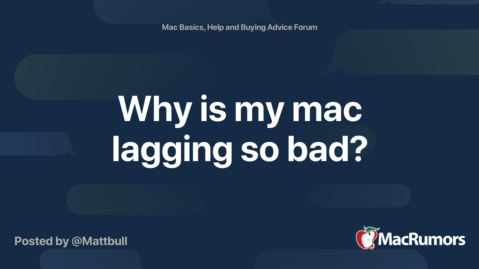 why-is-my-mac-lagging-so-bad-macrumors-forums