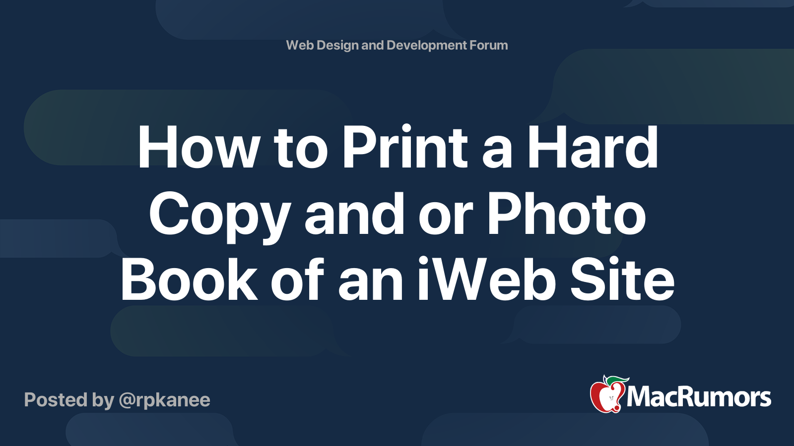 how-to-print-a-hard-copy-and-or-photo-book-of-an-iweb-site-macrumors