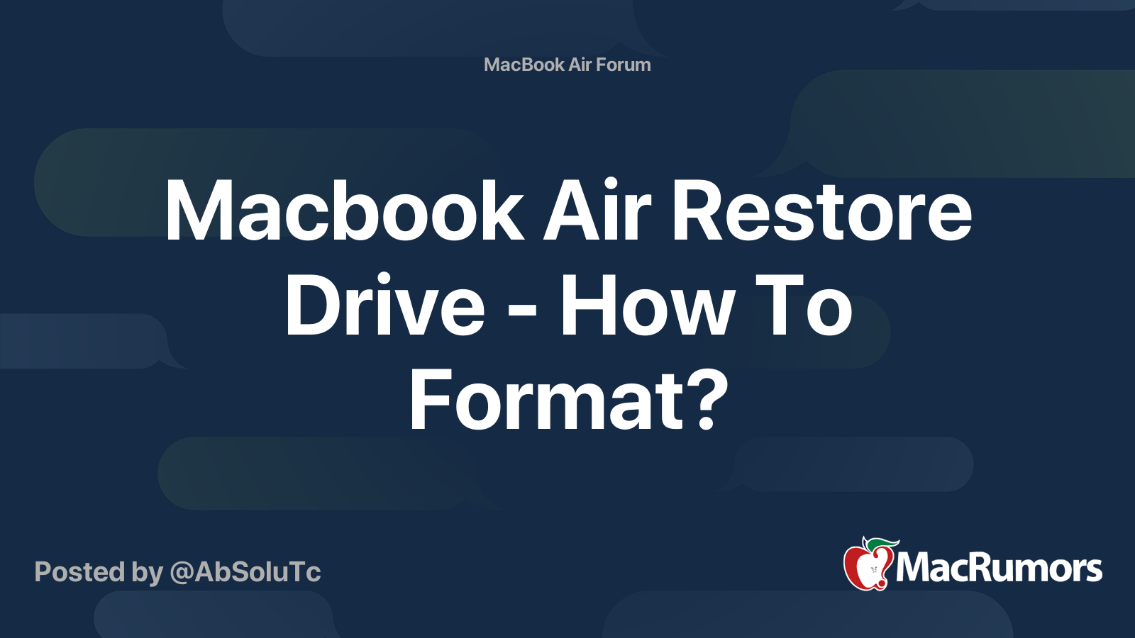 macbook-air-restore-drive-how-to-format-macrumors-forums