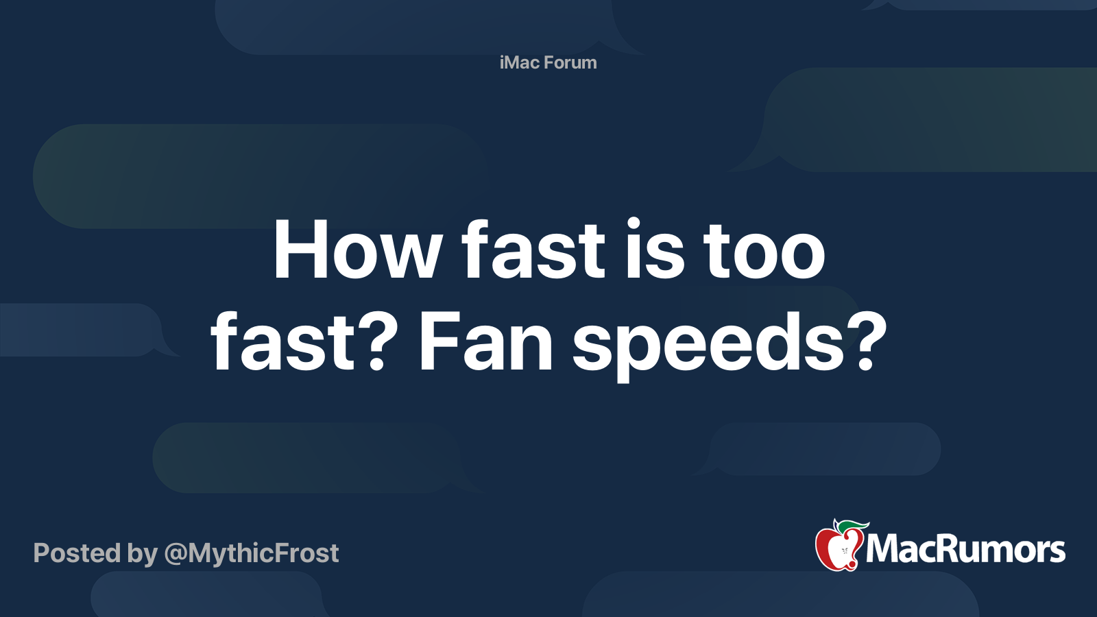 how-fast-is-too-fast-fan-speeds-macrumors-forums