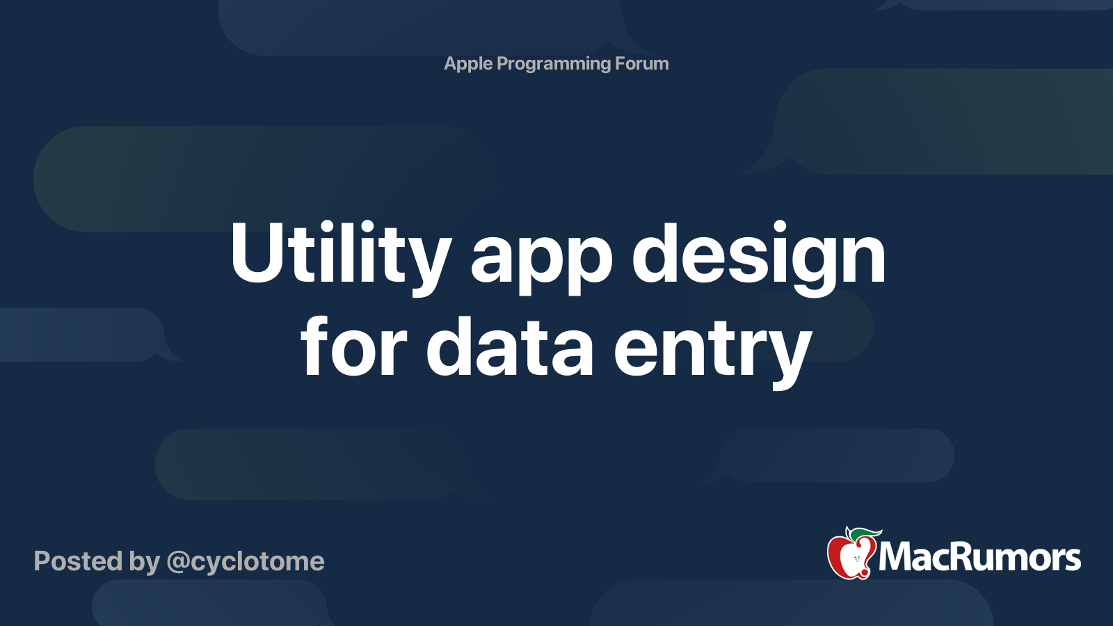 utility-app-design-for-data-entry-macrumors-forums