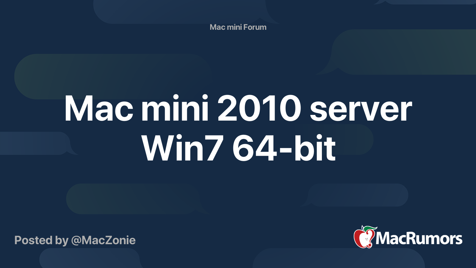 Coprocessor Windows 7 Bootcamp Drivers For Mac Mini Mid 2010