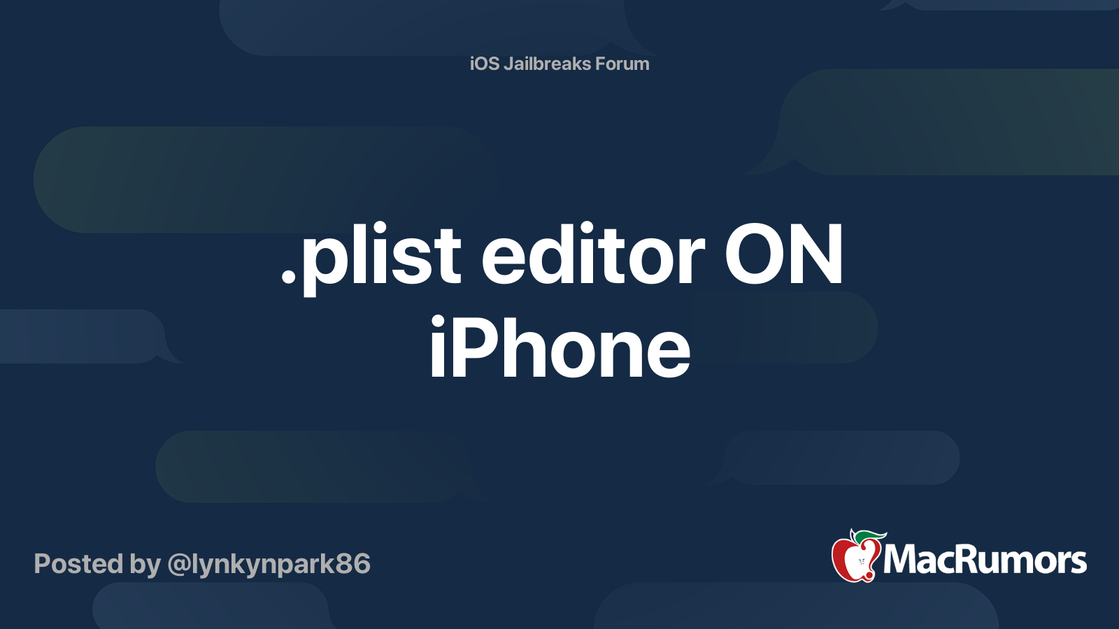 plist-editor-on-iphone-macrumors-forums