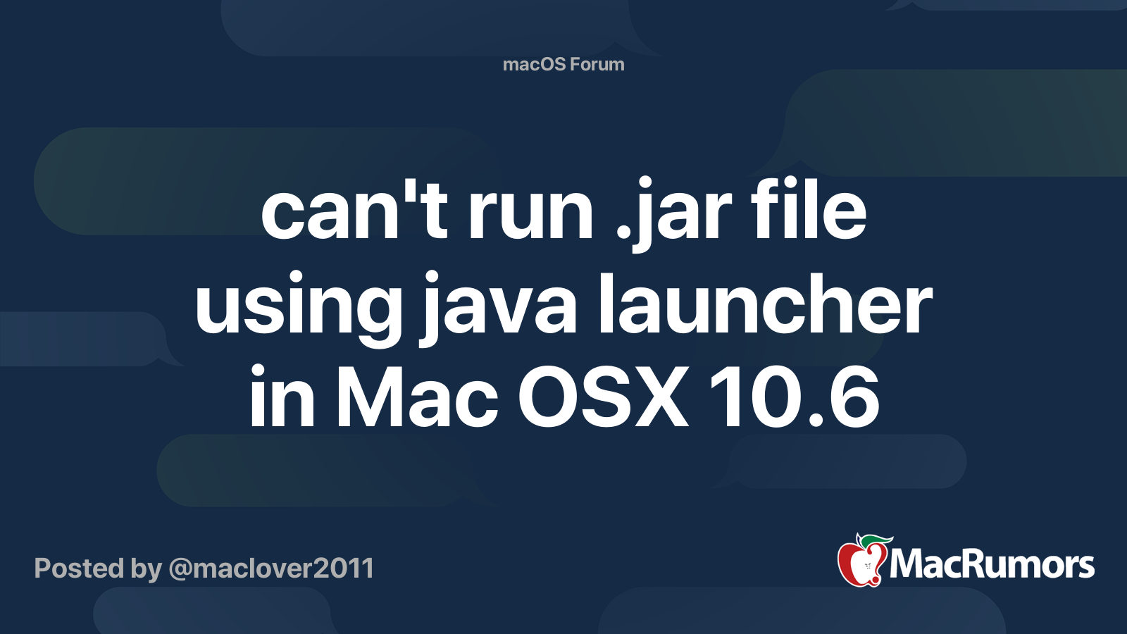 Jar Launcher Mac