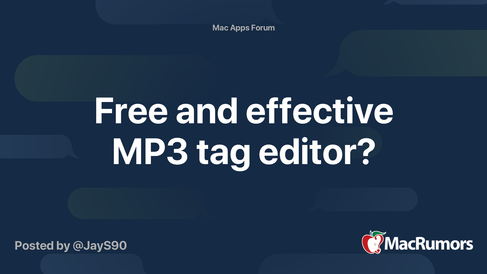 Tag Mp3 Mac Free
