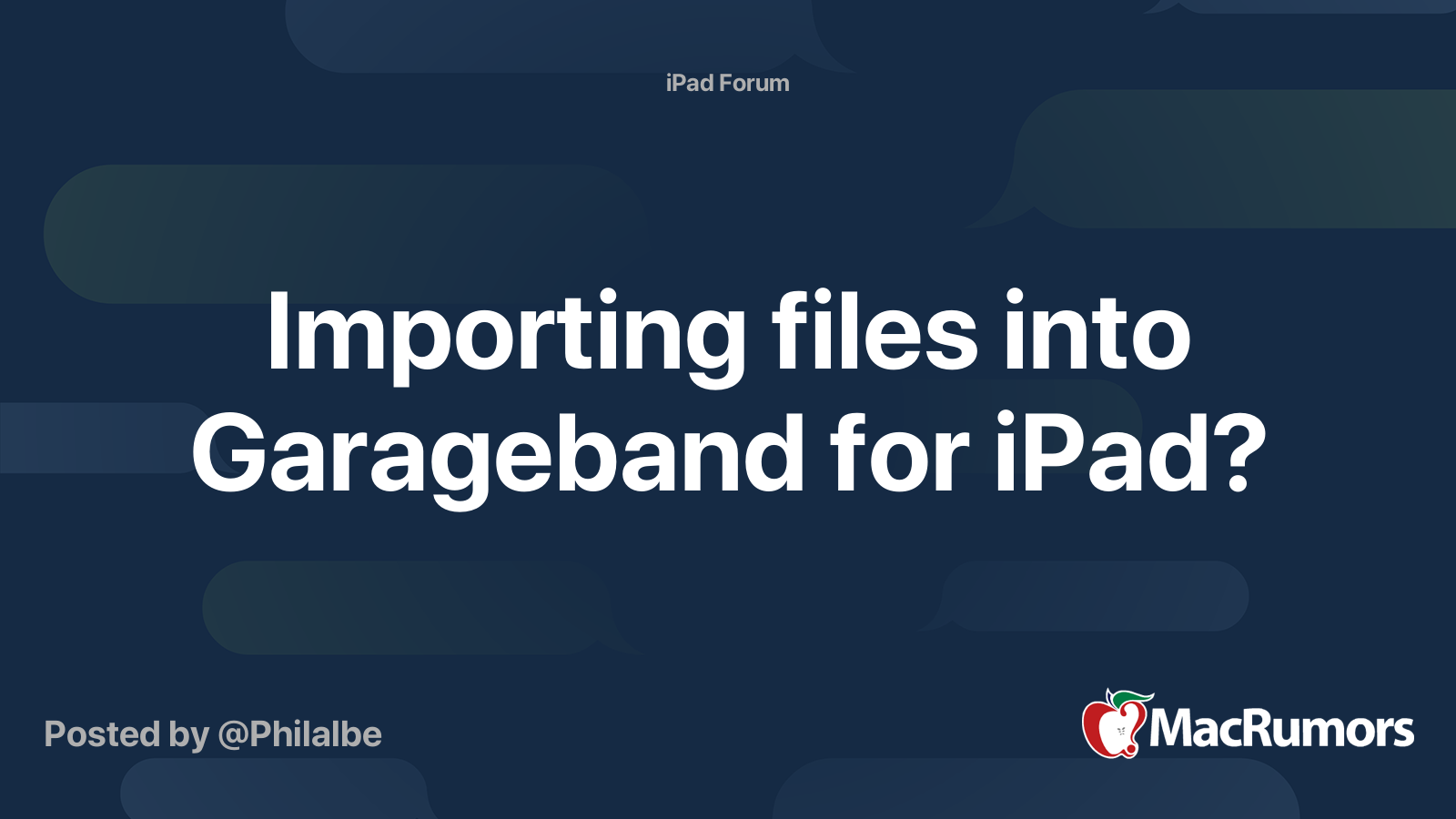 Import Video To Garageband Ipad