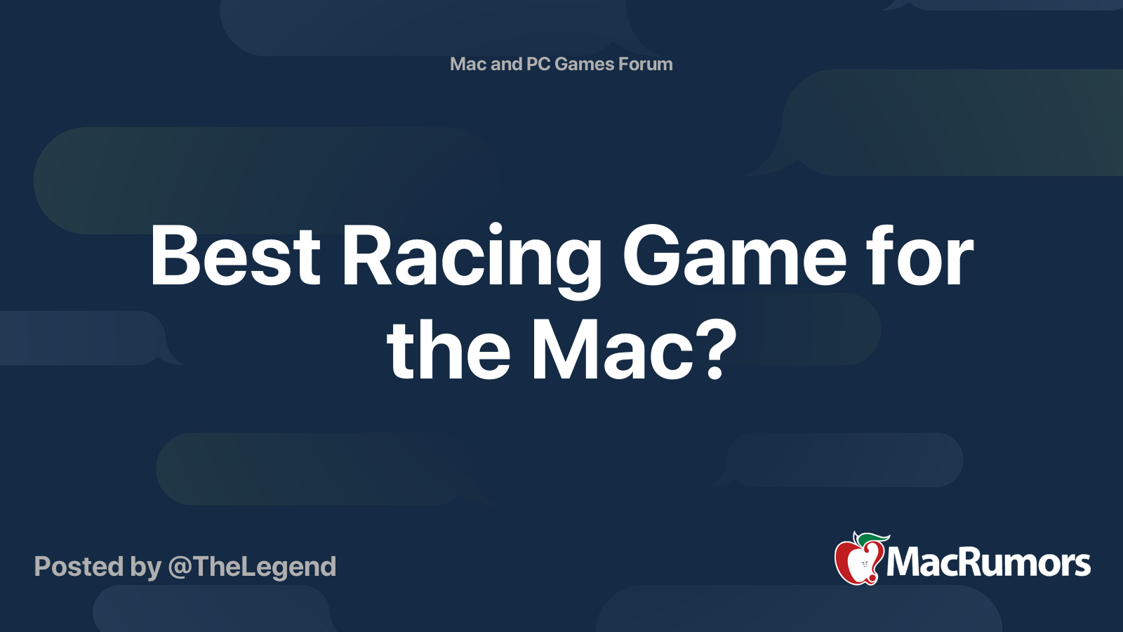 Best Racing Games For Mac