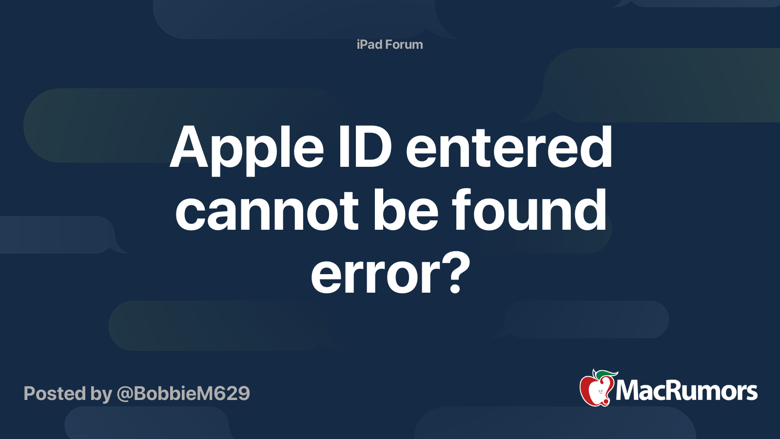 cannot create apple id at this time error message