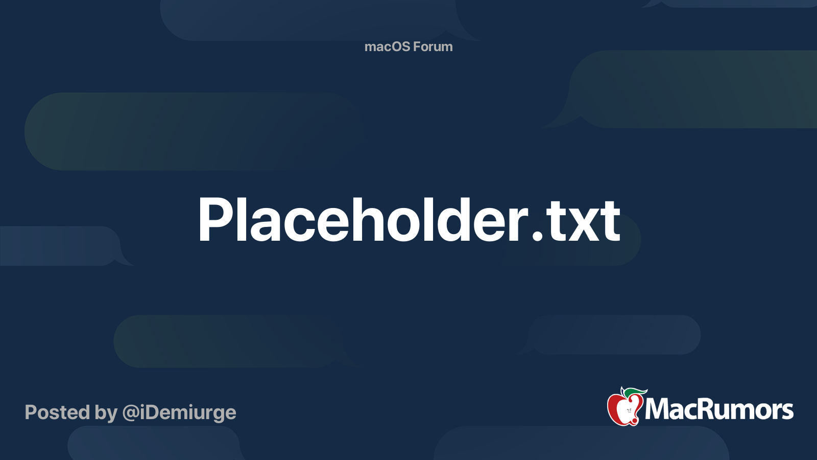 Placeholder