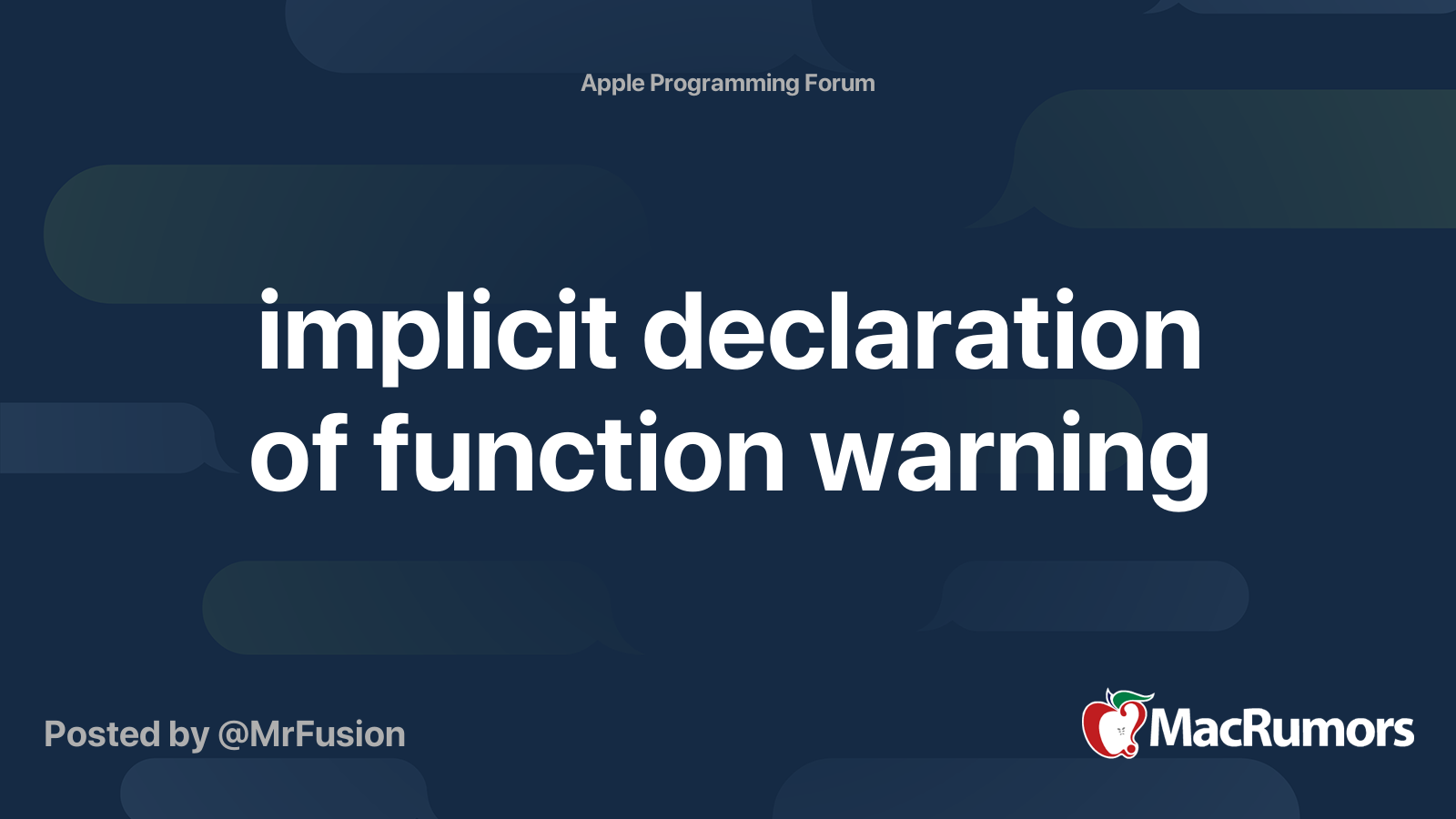 implicit-declaration-of-function-warning-macrumors-forums