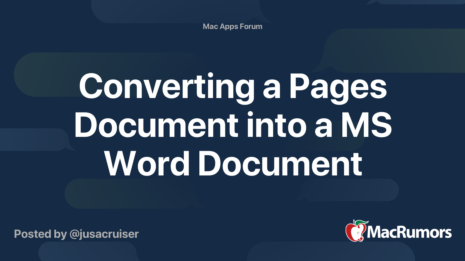 comment transformer document pages en word