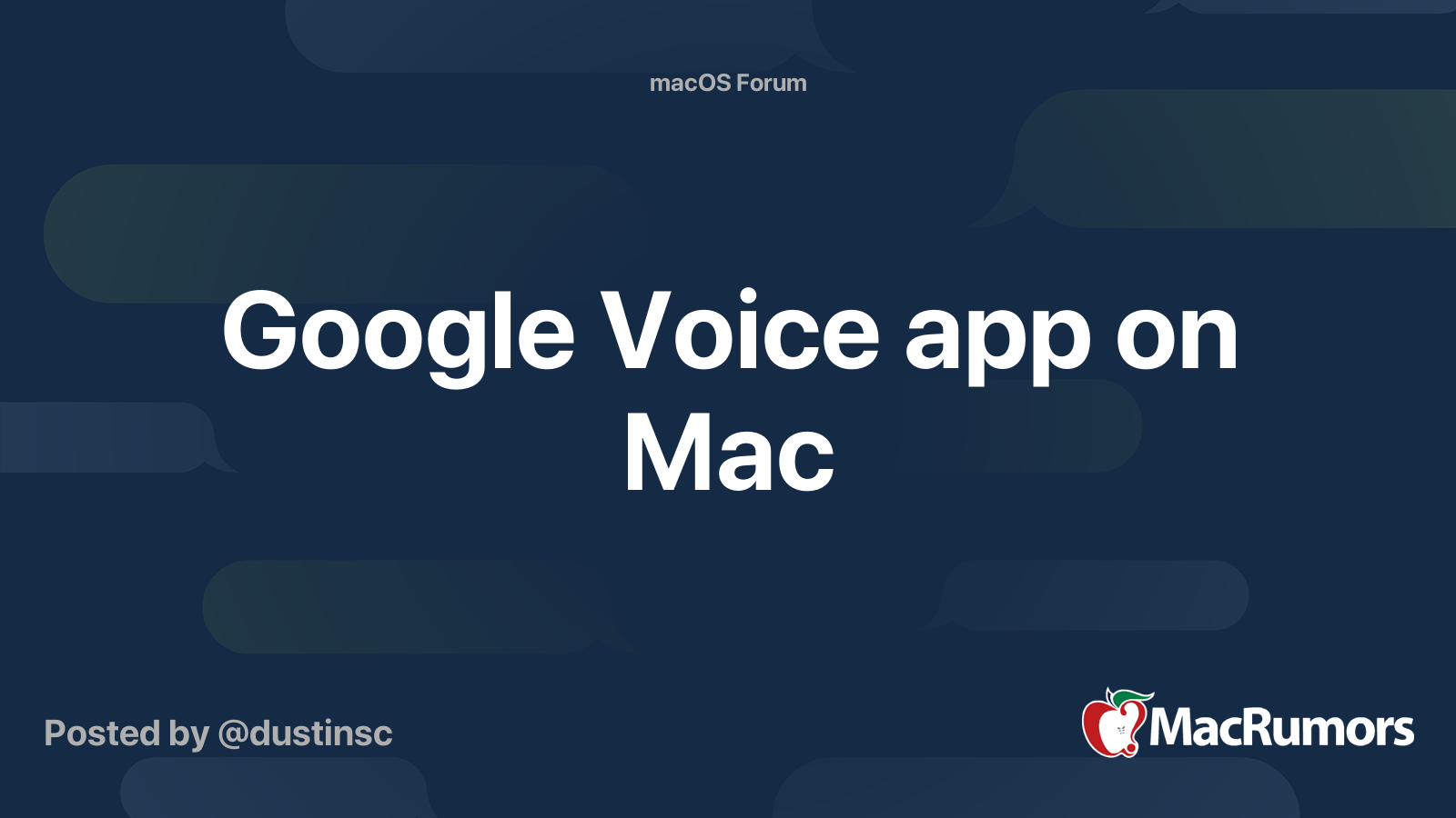 Google voice app for mac os Google voice app for mac os
