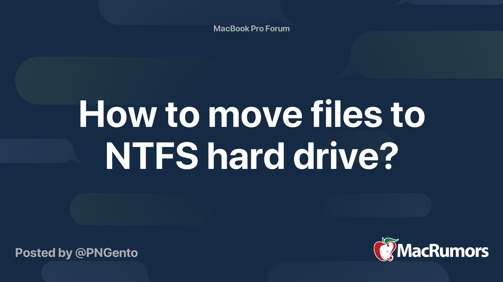 how-to-move-files-to-ntfs-hard-drive-macrumors-forums