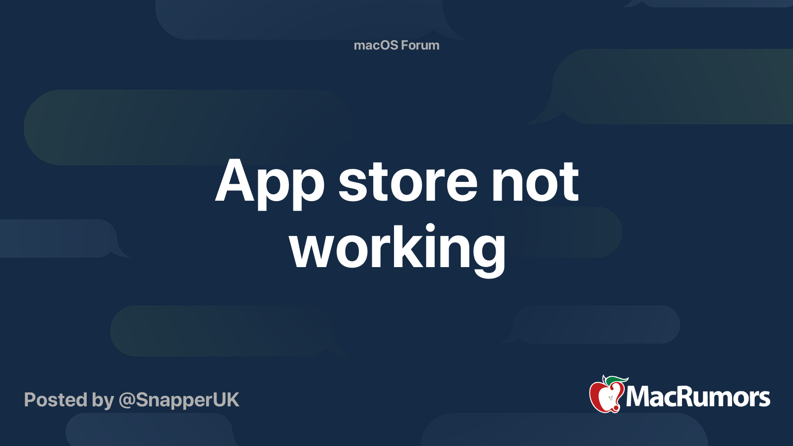 app-store-not-working-macrumors-forums