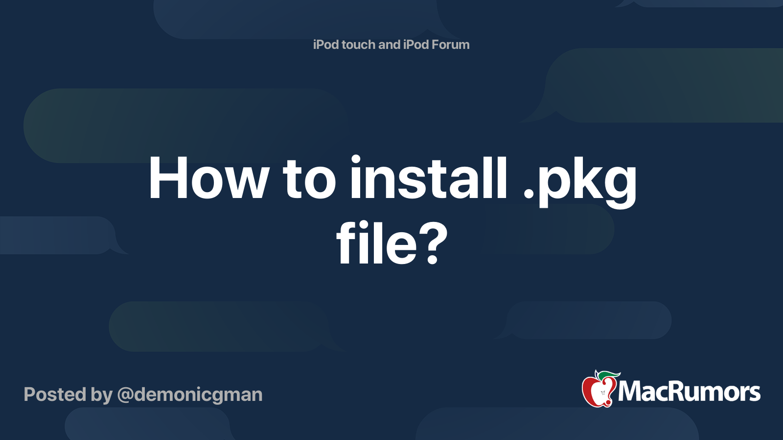 installare file pkg su mac