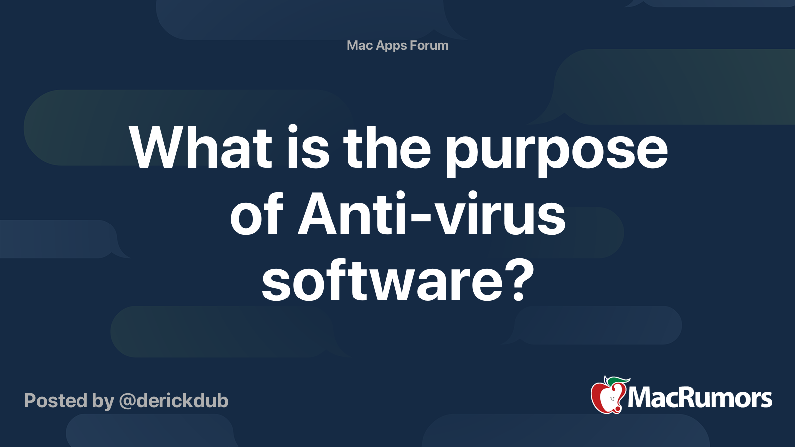 What Is Anti Virus Purpose