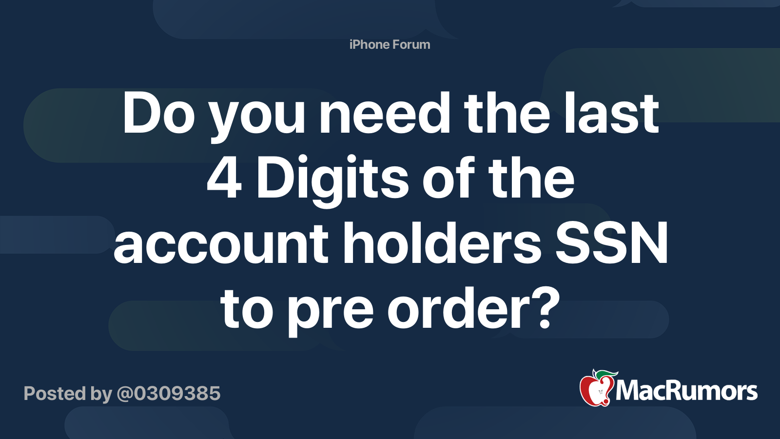 please enter the last 4 digits of the account holder's ssn