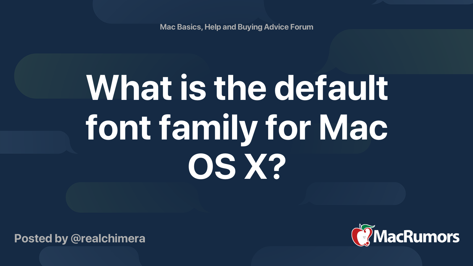 what-is-the-default-font-family-for-mac-os-x-macrumors-forums