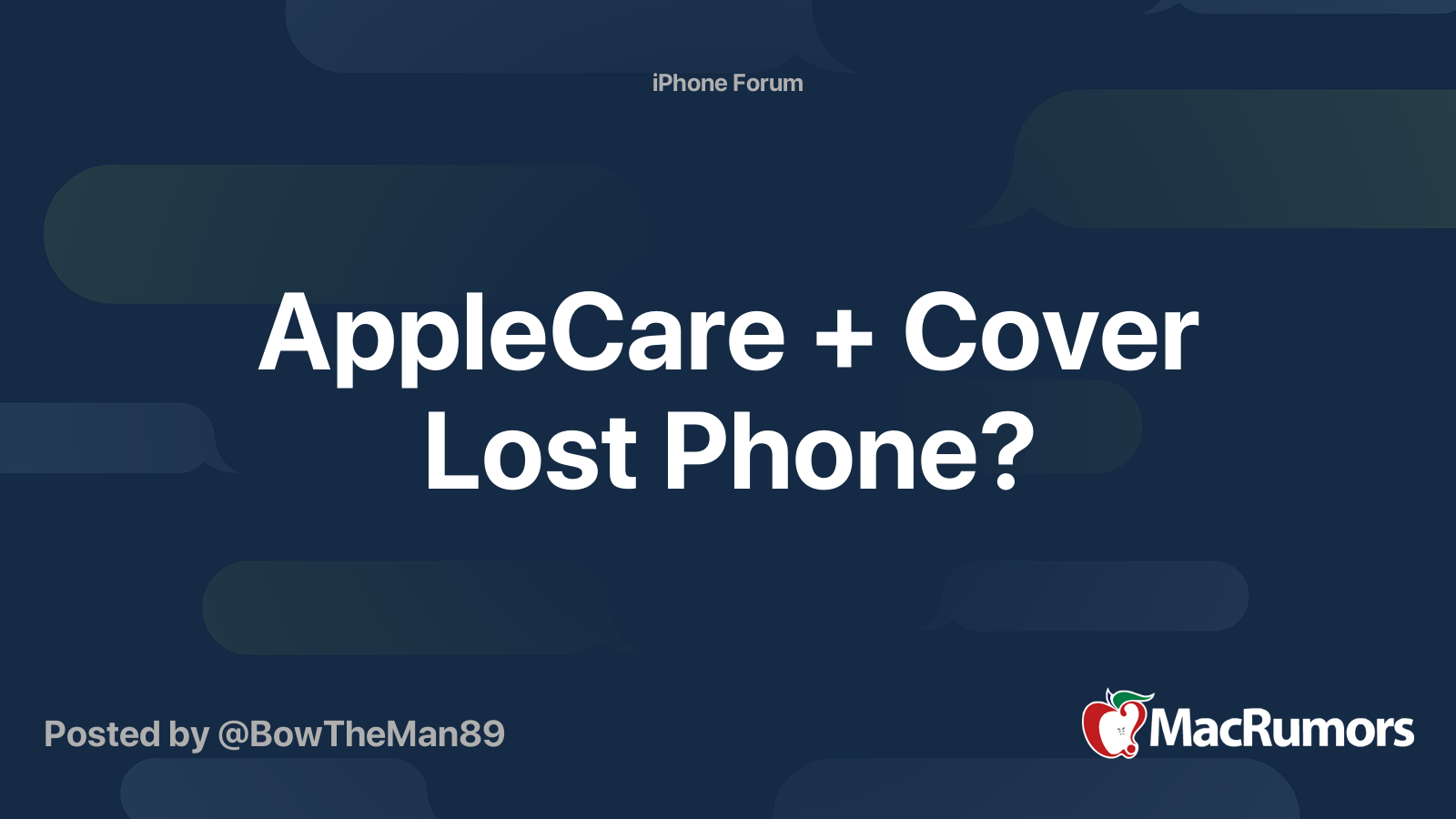 applecare-cover-lost-phone-macrumors-forums