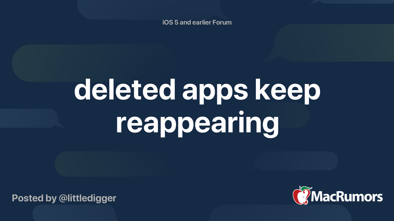 Deleted App Keeps Reappearing Mac