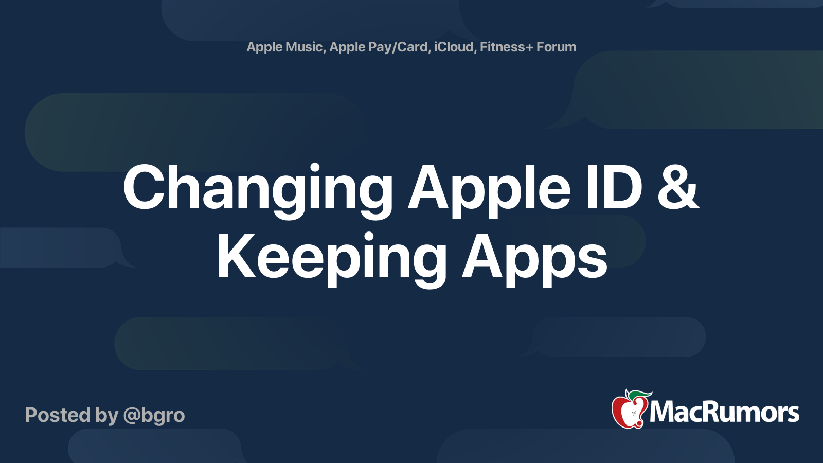 iphone apple id ändern apps behalten