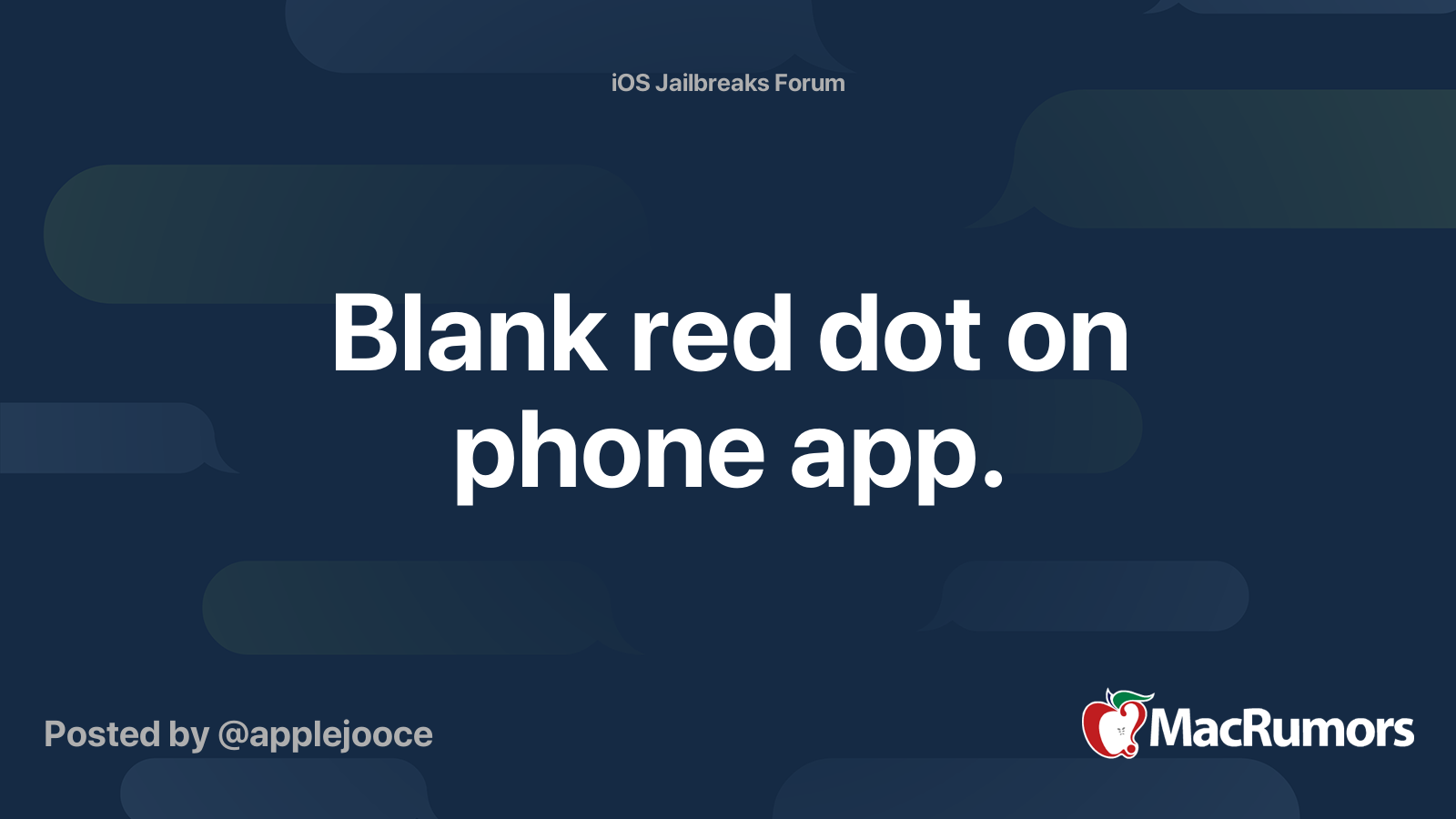 blank-red-dot-on-phone-app-macrumors-forums