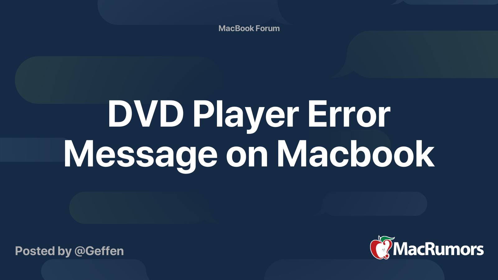 macbook dvd player funktioniert nicht