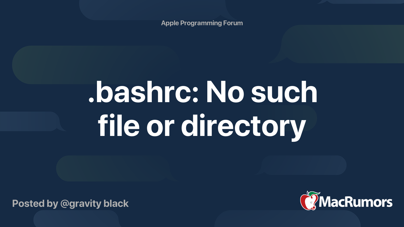 bashrc-no-such-file-or-directory-macrumors-forums