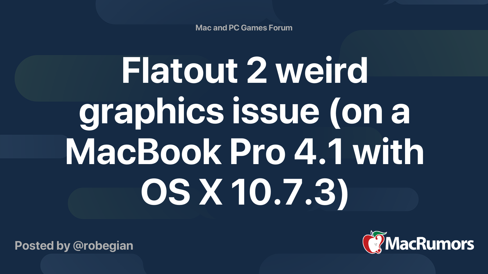 Flatout 3 for macbook pro