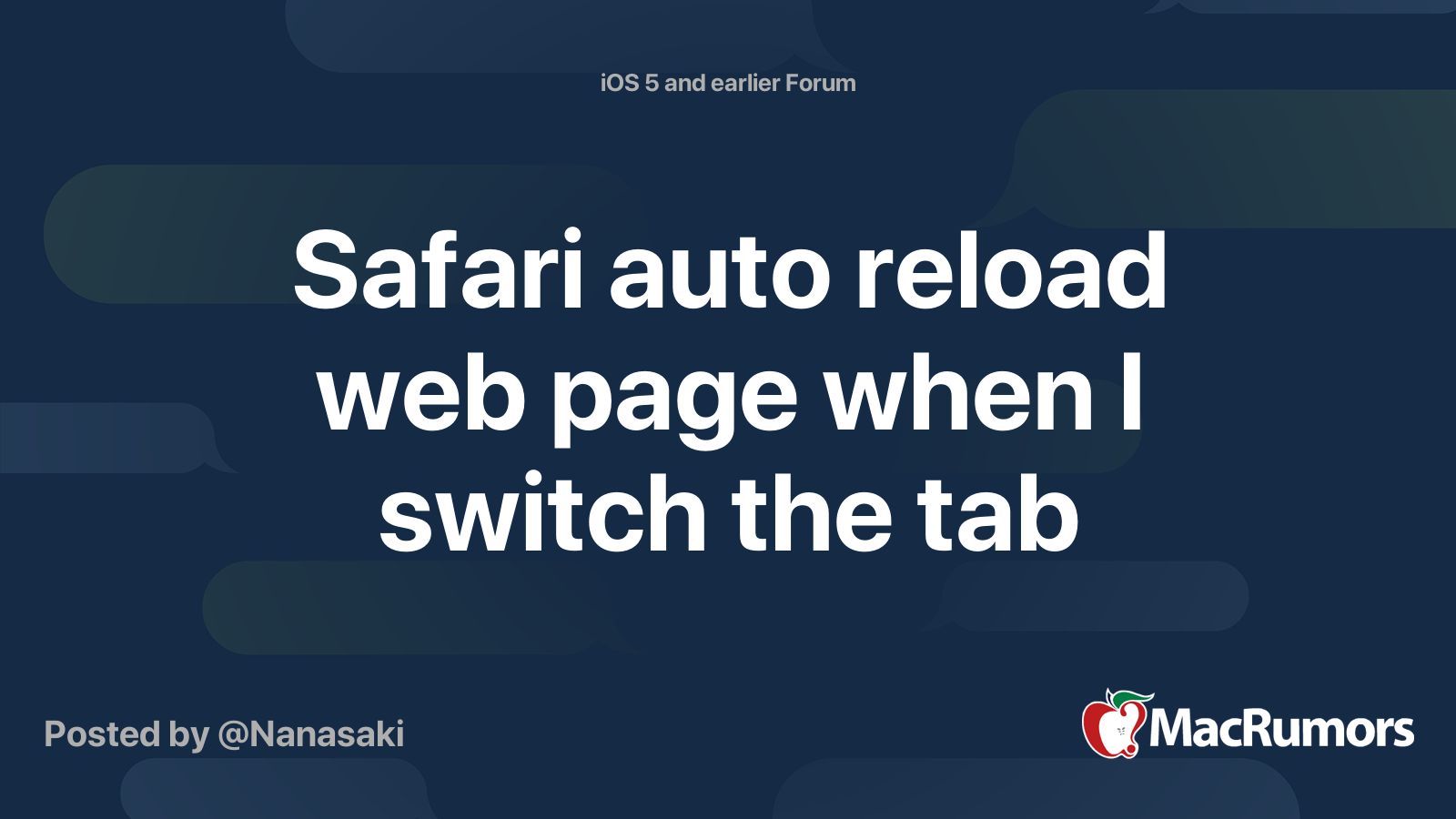 safari hot reload