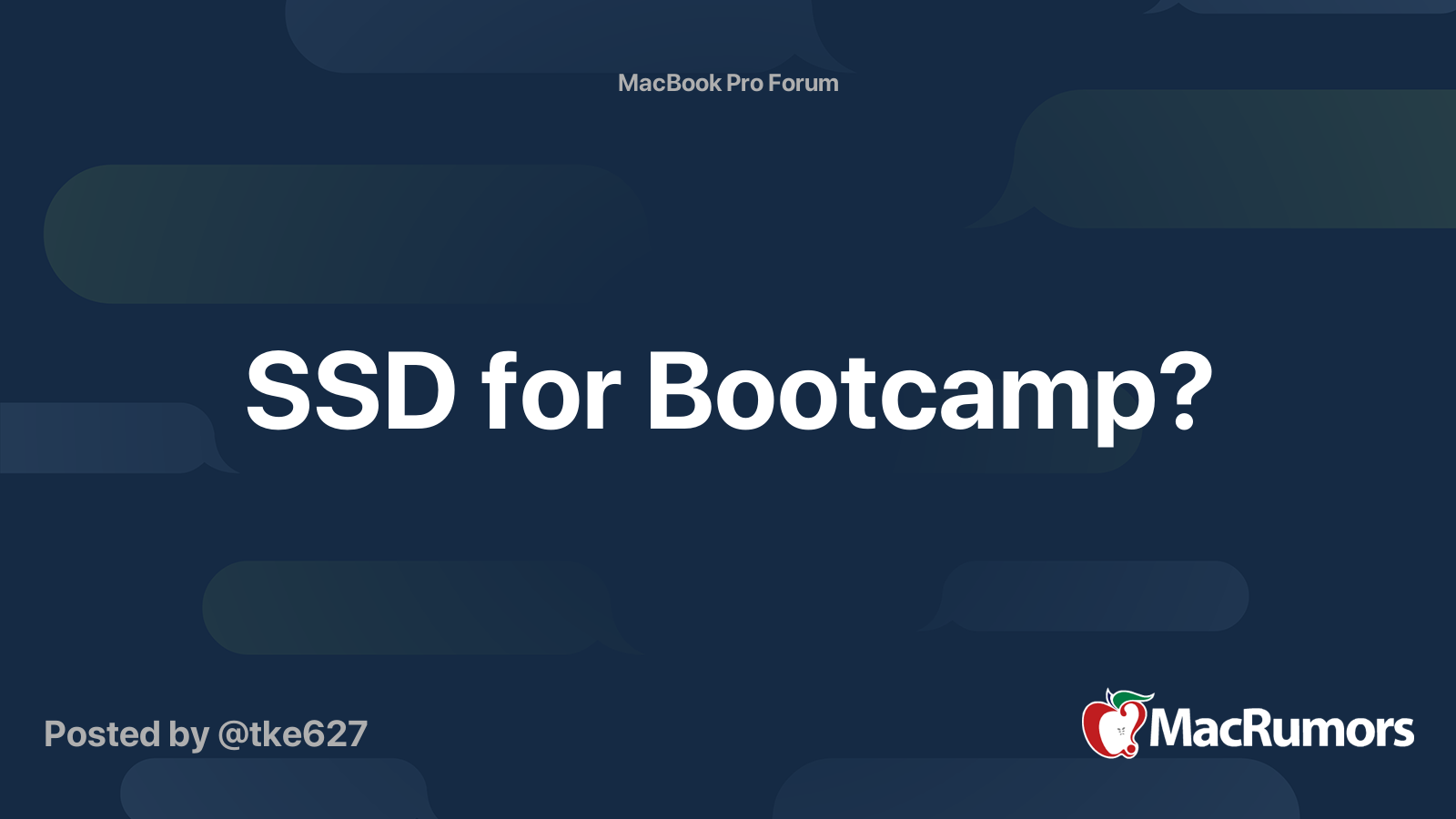 Перенос bootcamp на ssd