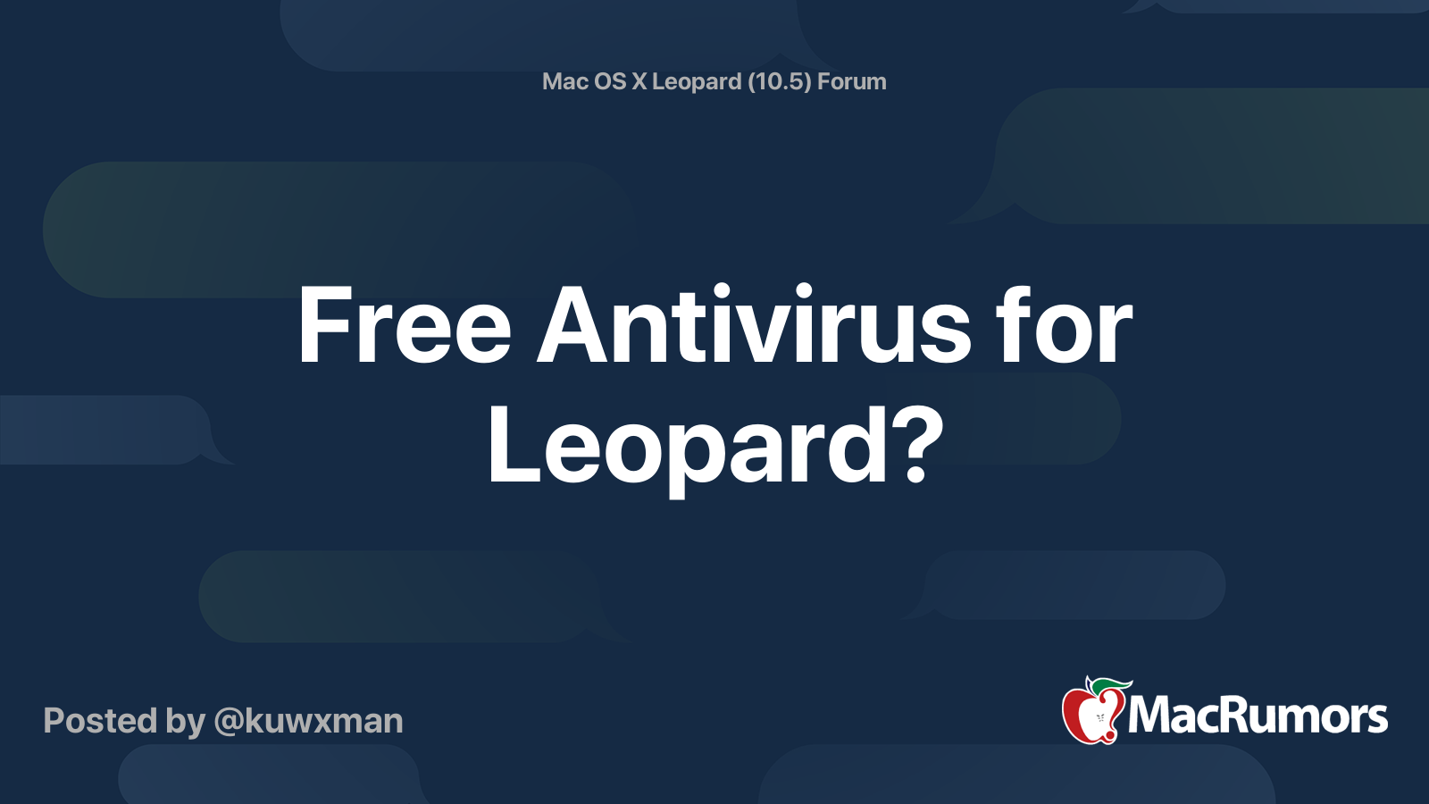 antivirus for mac snow leopard free download
