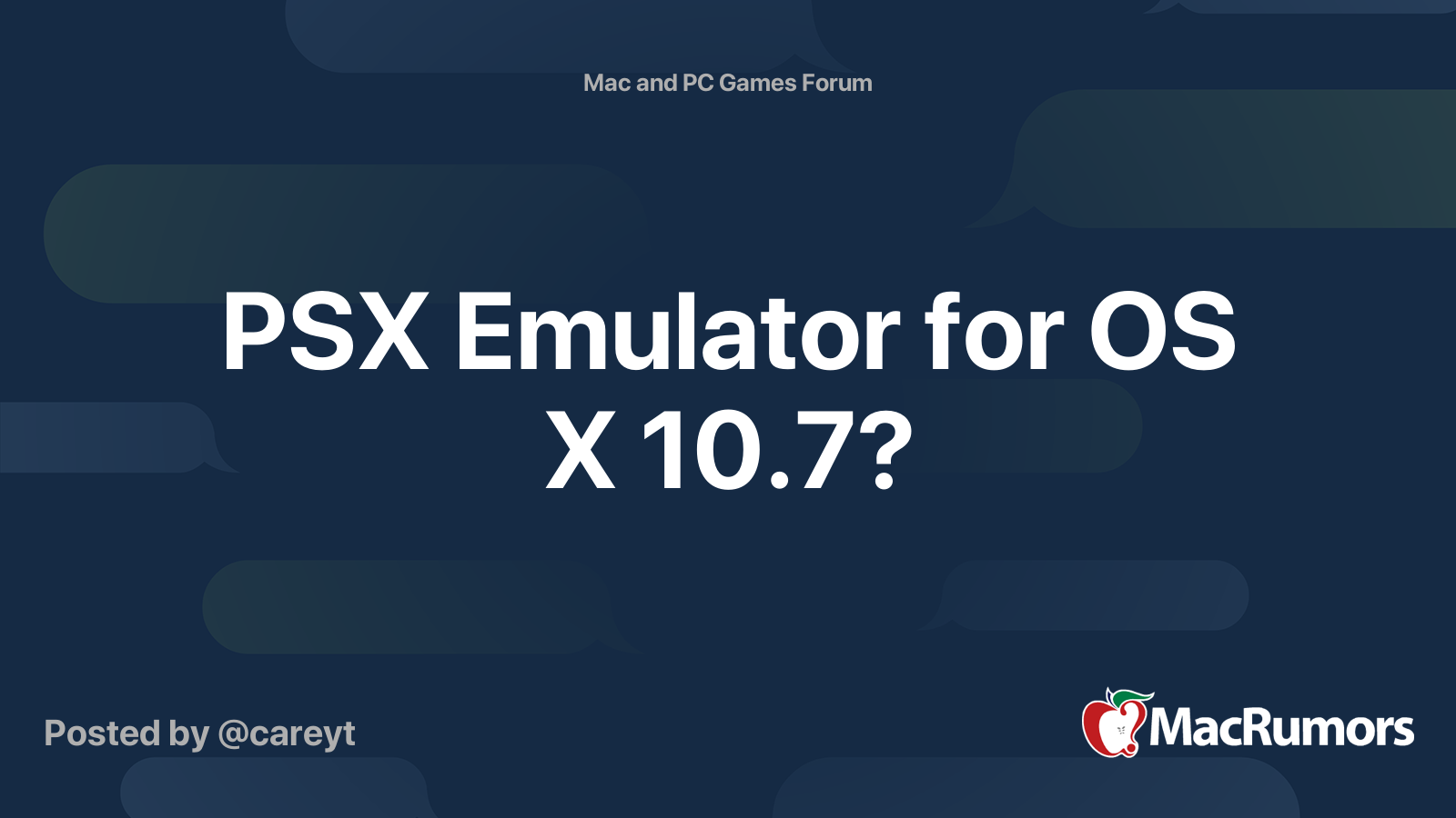 Psx Emulator Download For Mac