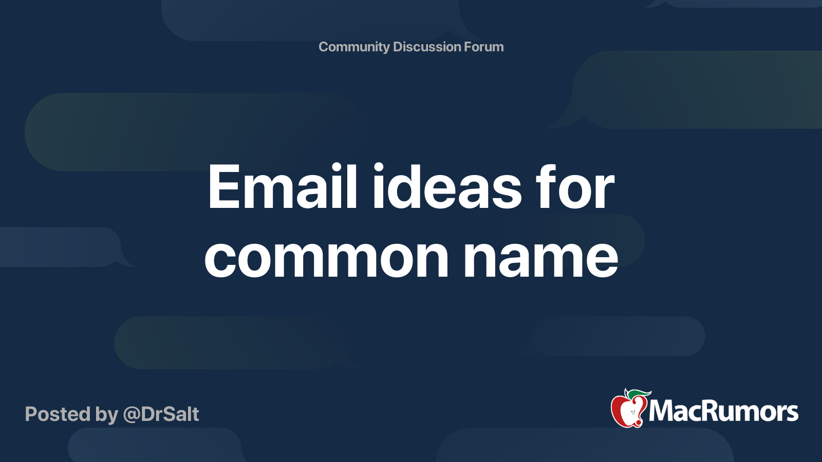 email-ideas-for-common-name-macrumors-forums