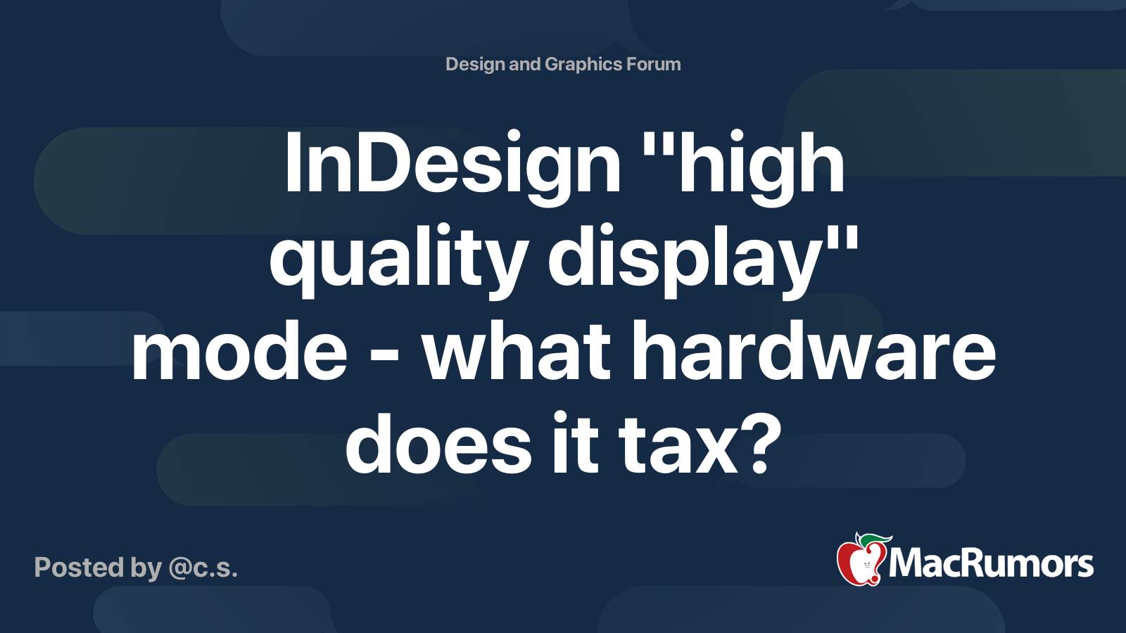 InDesign 