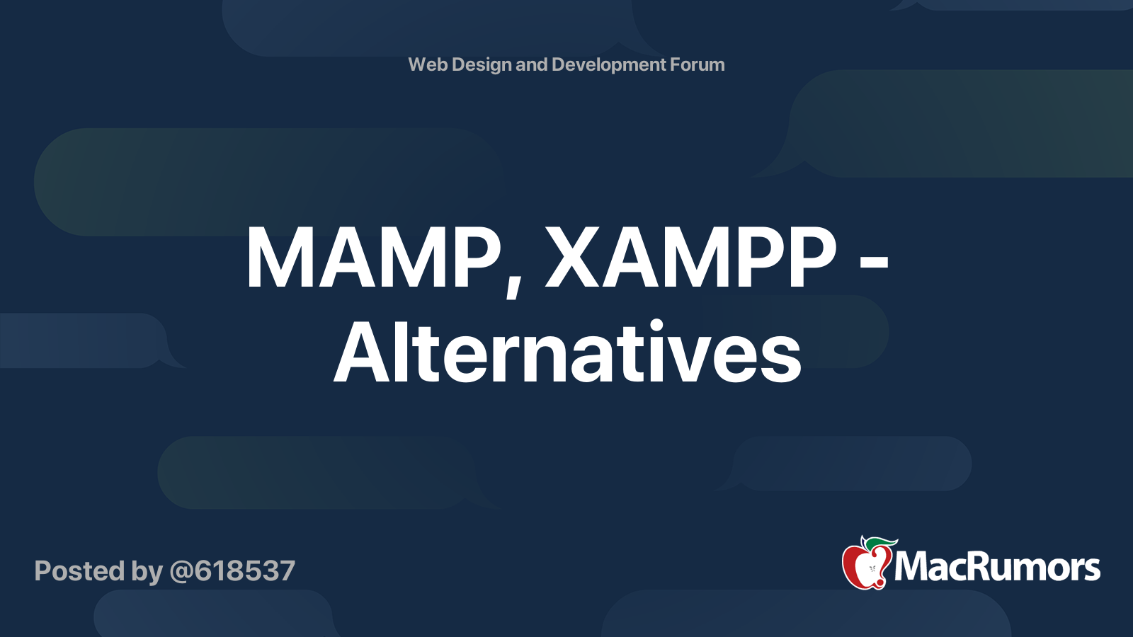 xampp alternative mac