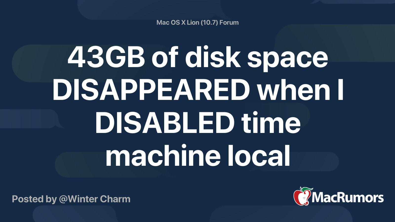 43gb-of-disk-space-disappeared-when-i-disabled-time-machine-local