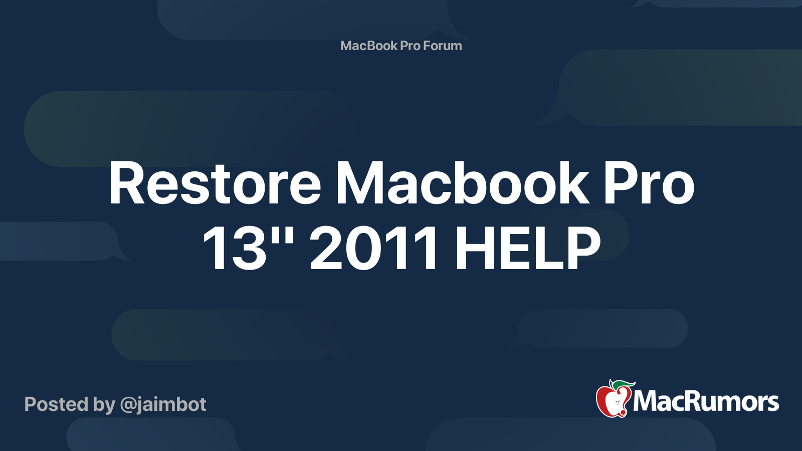 restore-macbook-pro-13-2011-help-macrumors-forums