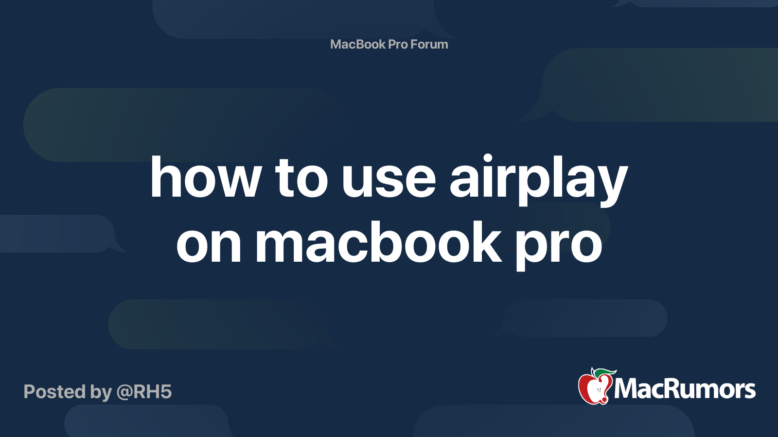 how-to-use-airplay-on-macbook-pro-macrumors-forums