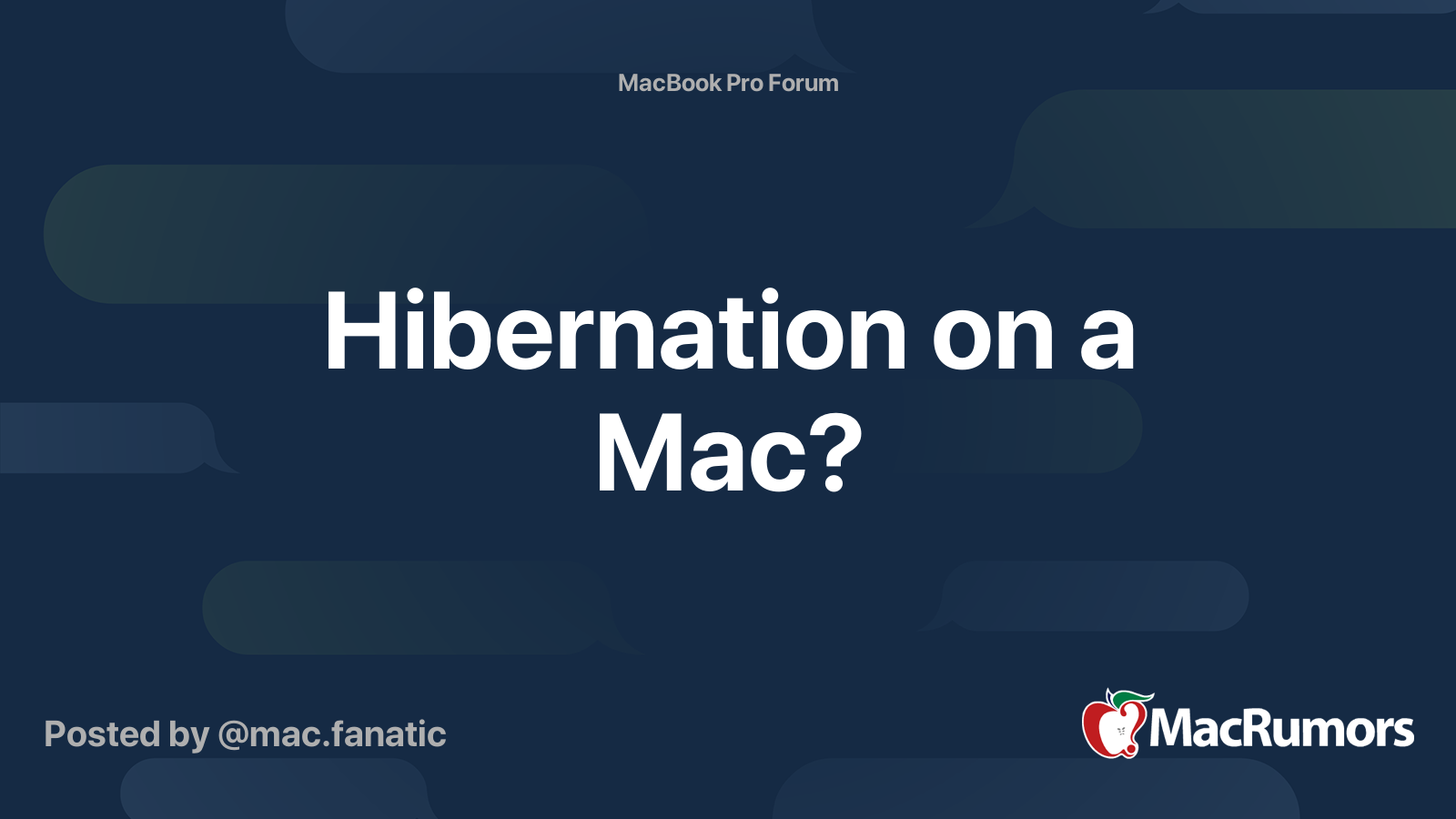 Mac をいつ休止状態にするかを選択する方法 (または