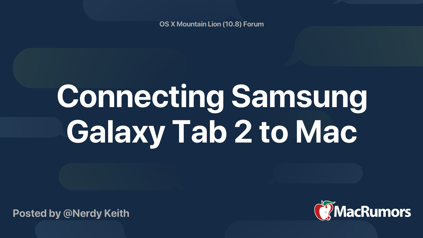 Samsung Galaxy For Mac Os X