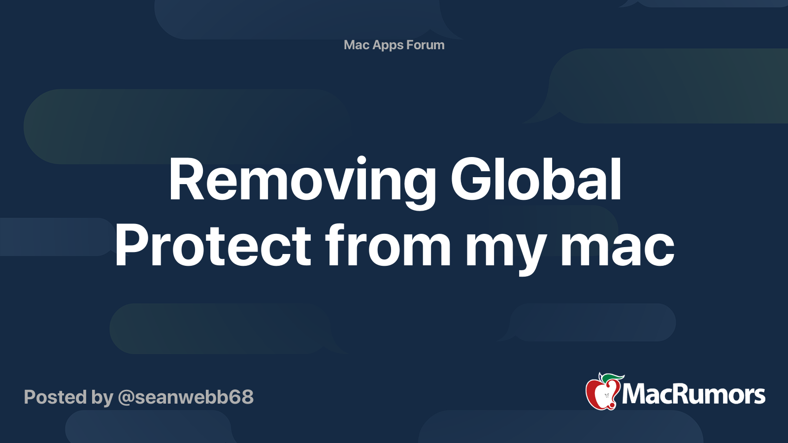 And install the globalprotect app for macbook pro